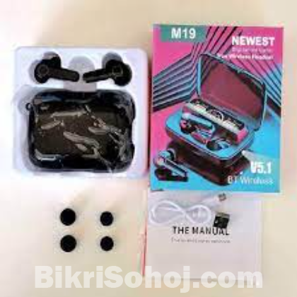 M19 TWS Wireless Earbuds